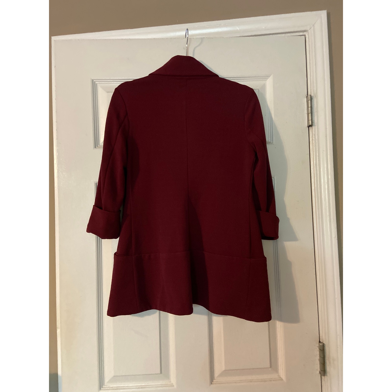 Frenchmauve Dark Red Burgundy Blazer Size S Small — image 4 of 4